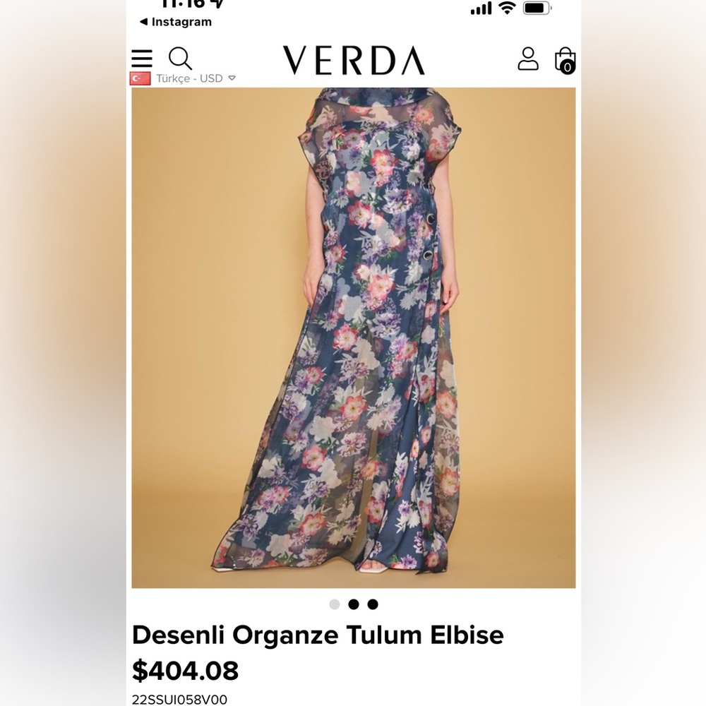 Floral Blue Dress jumpsuit